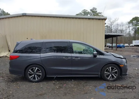 2019 Honda Odyssey Elite из США, поврежденный, VIN 5FNRL6H95KB048537